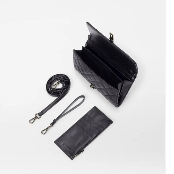 MZ Wallace Quilted Black Crossbody Bag brand new - Picture 5 of 9